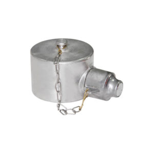 BS336 blank cap / plug with chain