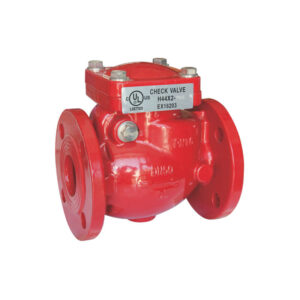 Flanged swing check valve