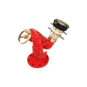Manual operated single wheel control foam monitor