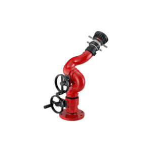 Manual operated wheel control foam monitor (225 to 1500 GPM)