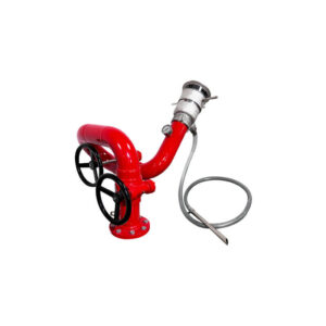 Manual operated wheel control foam monitor (500 to 1250 GPM)