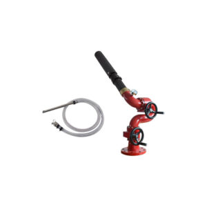 Manual operated wheel control foam monitor (Air-aspirating nozzle)