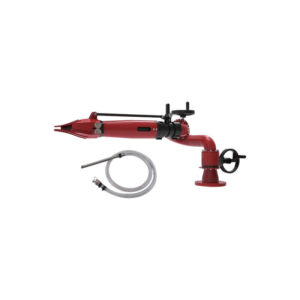 Manual operated wheel control foam monitor (Dispersion jaw air-aspirating nozzle)