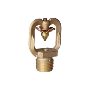 Medium velocity open spray nozzle