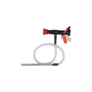 Self-inducting foam nozzle (Pistol grip)