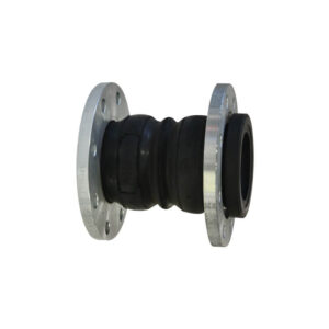 Double spheres rubber expansion joint